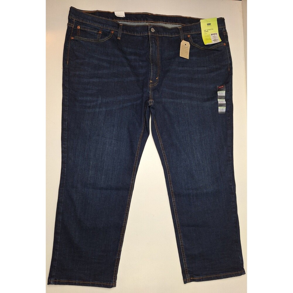 Levi's 541 Athletic Taper Fit Jeans Men's Dk Blue Jeans 50x29 (tagged 50x30) NWT